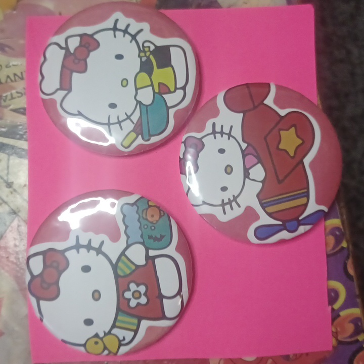 3/$152-Inch 3pc Pin Back Button Set